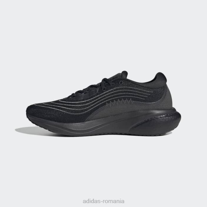 Adidas pantofi supernova 2.0 x parley negri bărbați negru/carbon/gri 2JBN4082