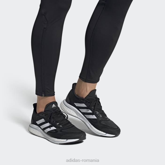 Adidas pantofi supernova+ gri bărbați negru/alb/gri 2JBN481