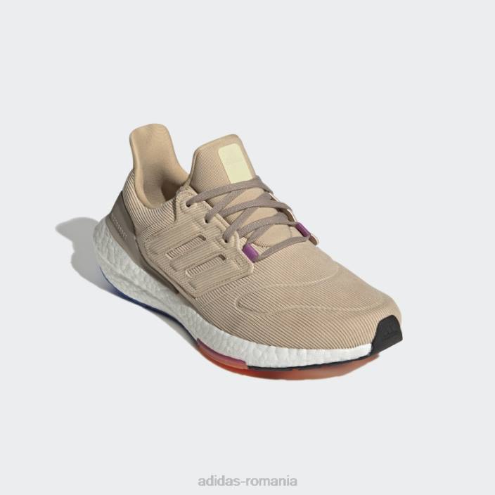 Adidas pantofi ultraboost 22 bej bărbați bej/maro cretos 2JBN547