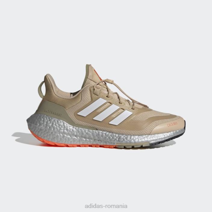 Adidas pantofi ultraboost 22 cold.rdy 2.0 bej adidas bărbați bej/gri/portocaliu 2JBN12702