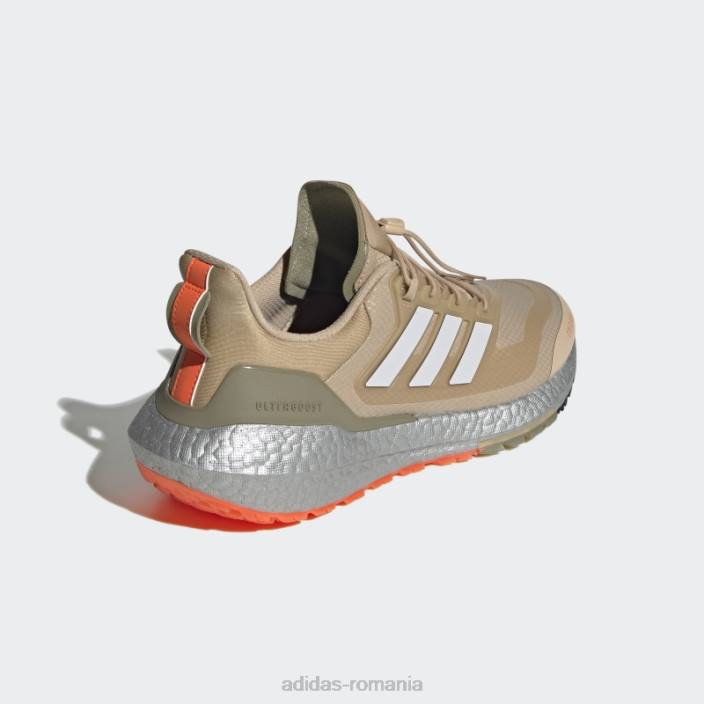 Adidas pantofi ultraboost 22 cold.rdy 2.0 bej adidas bărbați bej/gri/portocaliu 2JBN12702