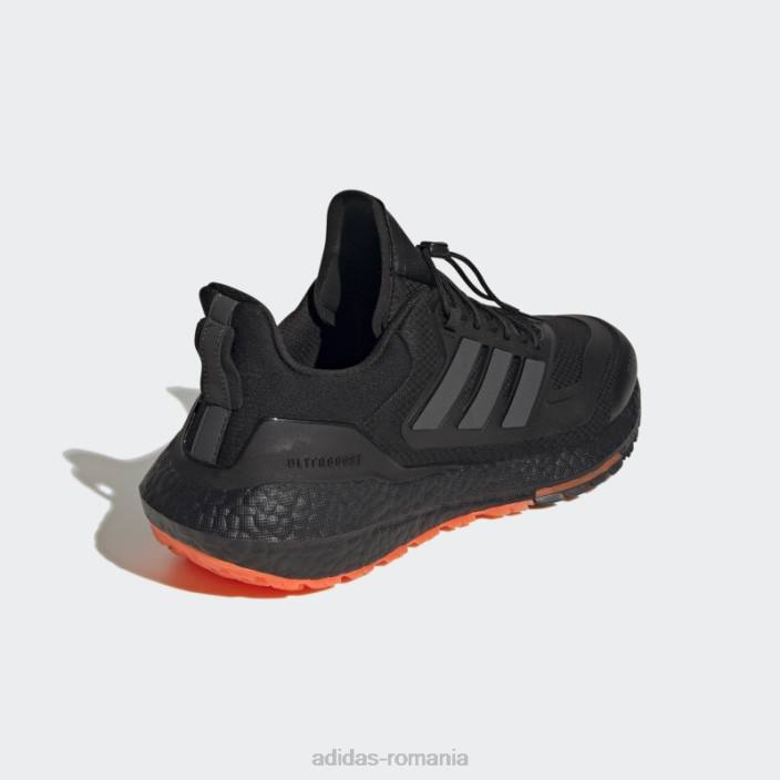 Adidas pantofi ultraboost 22 cold.rdy 2.0 carbon bărbați negru/carbon/portocaliu 2JBN12316
