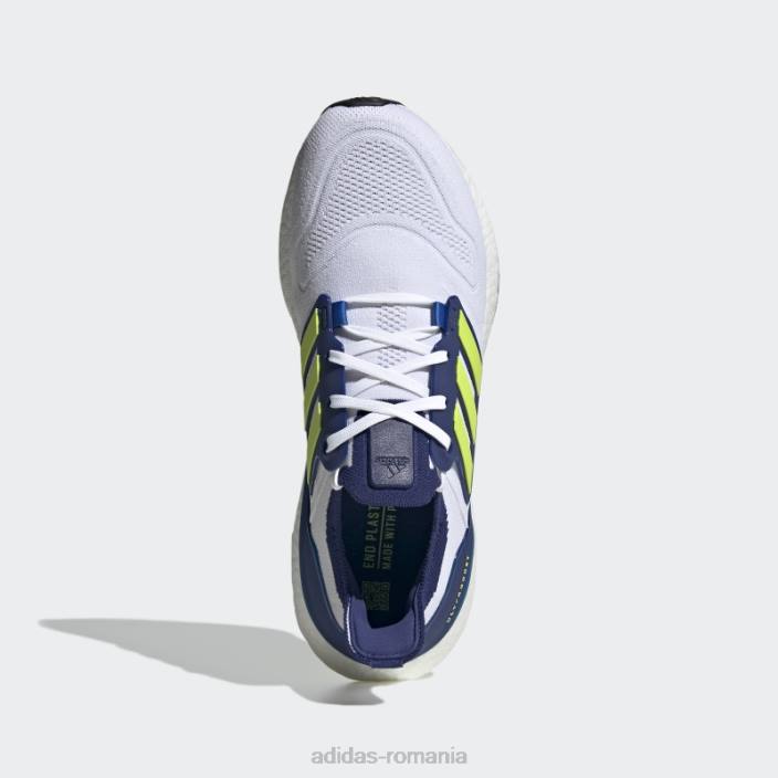 Adidas pantofi ultraboost 22 galbeni bărbați alb/galben/albastru 2JBN721