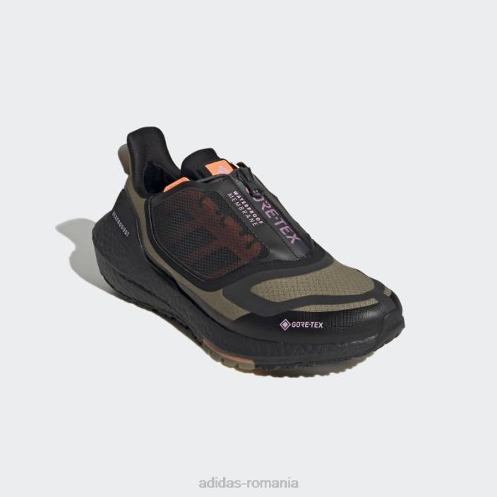 Adidas pantofi ultraboost 22 gore-tex orbit green bărbați orbita verde/metalic/portocaliu 2JBN12343