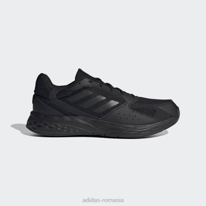 Adidas răspuns alergă pantofi negri bărbați negru 2JBN535