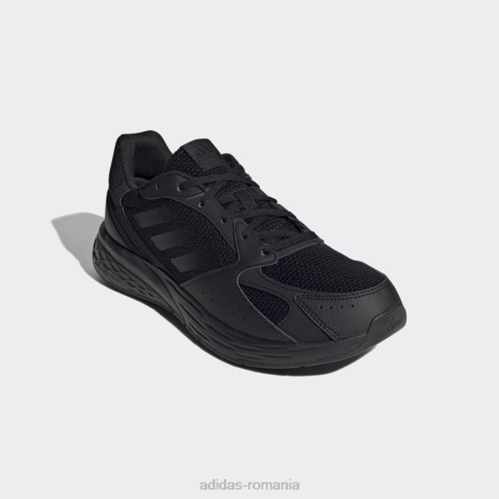 Adidas răspuns alergă pantofi negri bărbați negru 2JBN535