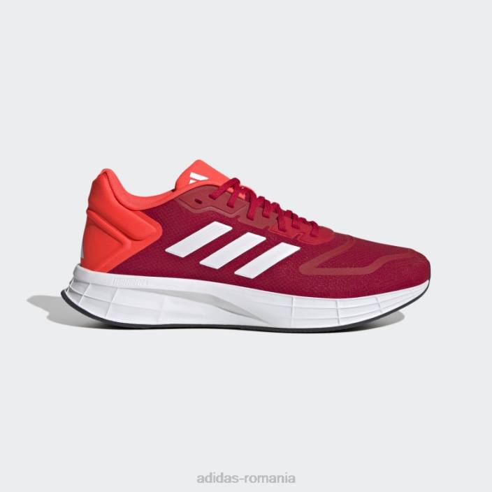 Adidas rosu duramo 10 pantofi moda bărbați stacojiu/alb/rosu 2JBN4180