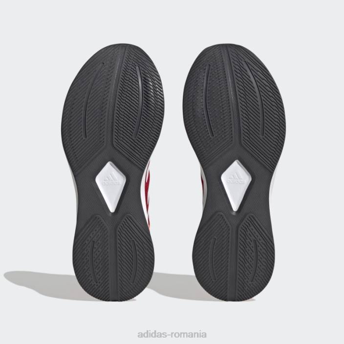 Adidas rosu duramo 10 pantofi moda bărbați stacojiu/alb/rosu 2JBN4180