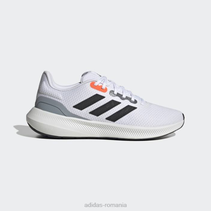 Adidas runfalcon 3 cloudfoam pantofi de alergare albi albi bărbați alb negru 2JBN4184