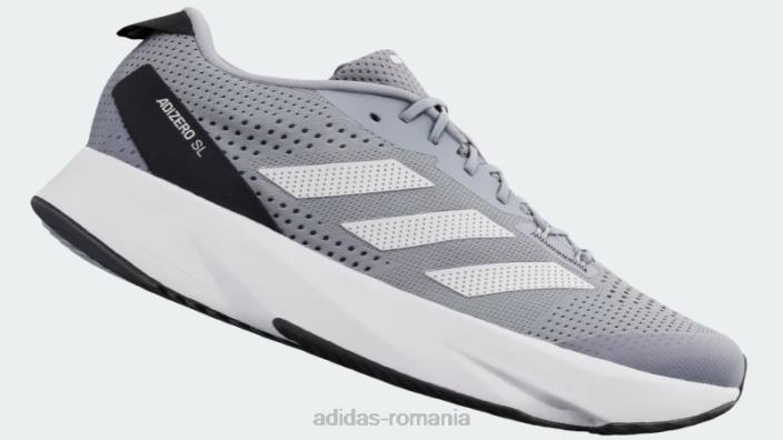 Adidas silver adizero sl pantofi alergare moda bărbați argintiu/alb/carbon 2JBN12476