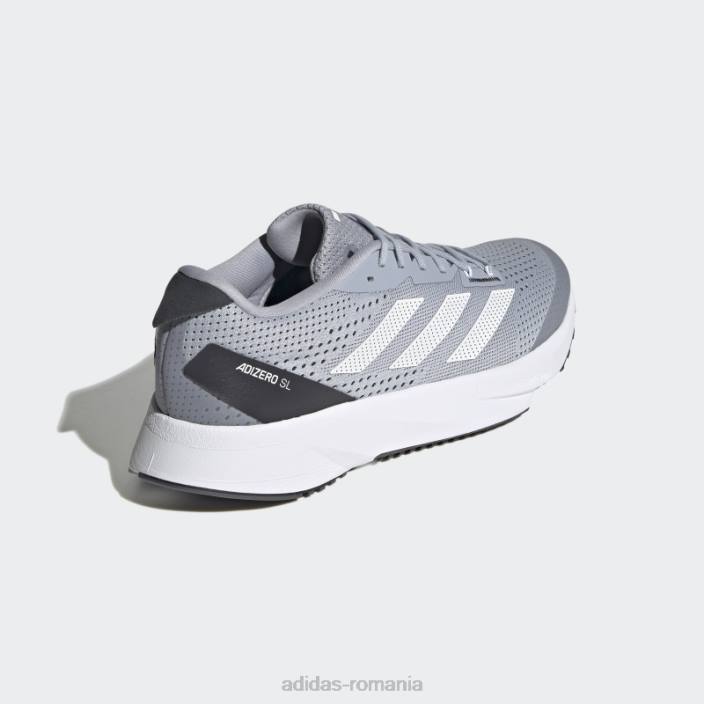 Adidas silver adizero sl pantofi alergare moda bărbați argintiu/alb/carbon 2JBN12476