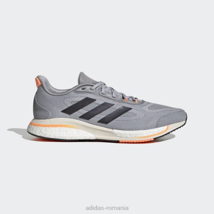 Adidas supernova+ pantofi argintii bărbați argintiu/marinier/portocaliu fascicul 2JBN12968
