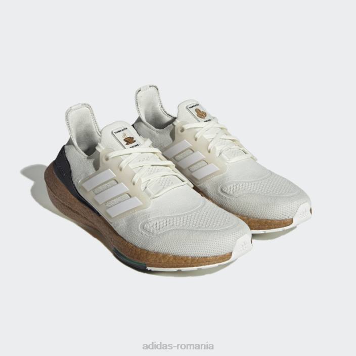 Adidas ultraboost 22 realizat cu pantofi de natură nuanță albă bărbați nuanță albă/zero metalic/negru 2JBN12344