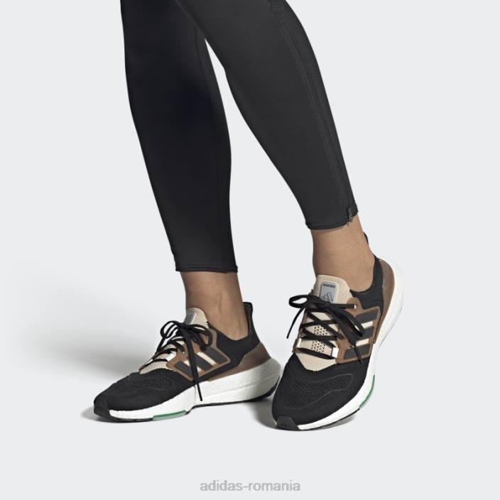 Adidas ultraboost 22 realizat cu pantofi naturi negri adidas bărbați negru/taupe 2JBN210