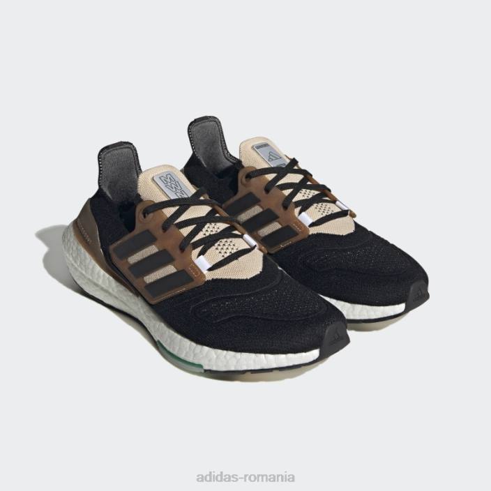 Adidas ultraboost 22 realizat cu pantofi naturi negri adidas bărbați negru/taupe 2JBN210