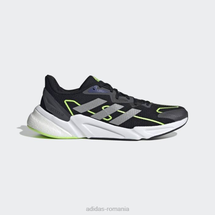 Adidas x9000l2 pantofi negri adidas bărbați negru/argintiu/verde 2JBN702