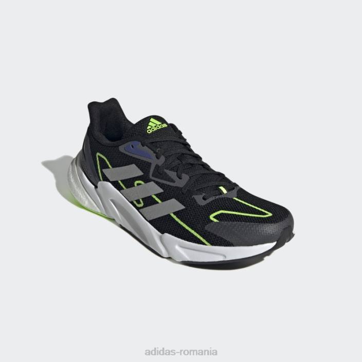 Adidas x9000l2 pantofi negri adidas bărbați negru/argintiu/verde 2JBN702