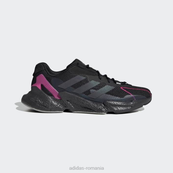Adidas x9000l4 pantofi negri bărbați negru/roz șoc 2JBN500