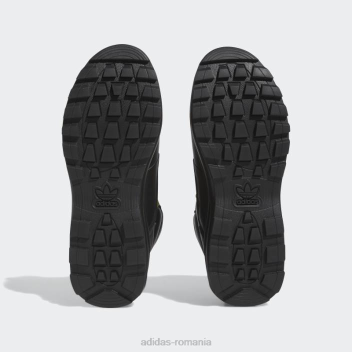 Adidas cizme chasker negre bărbați negru/portocaliu/galben 2JBN20059
