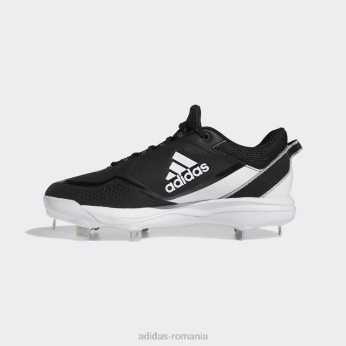 Adidas icoana neagra 7 crampoane adidas bărbați negru/alb/argintiu 2JBN20097