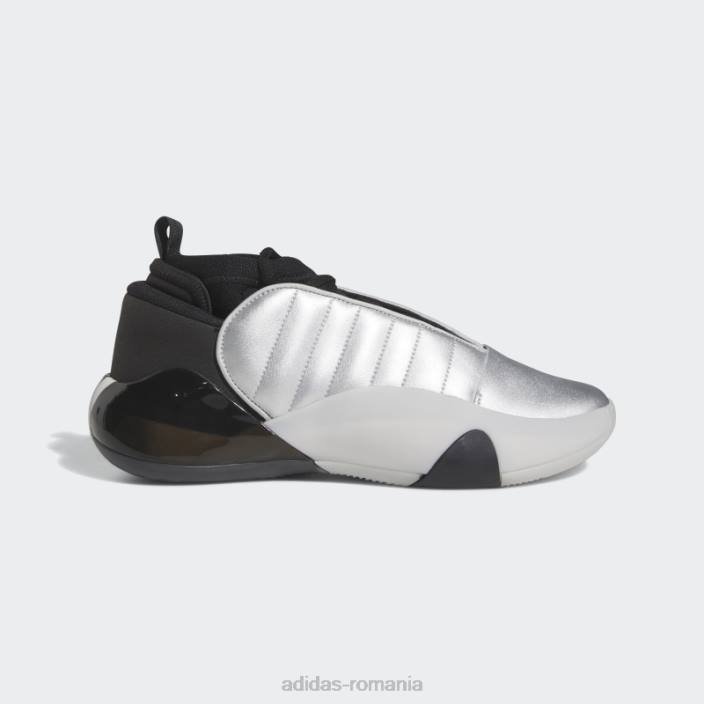 Adidas argintiu intari volum 7 pantofi bărbați argintiu/negru/gri 2JBN4630