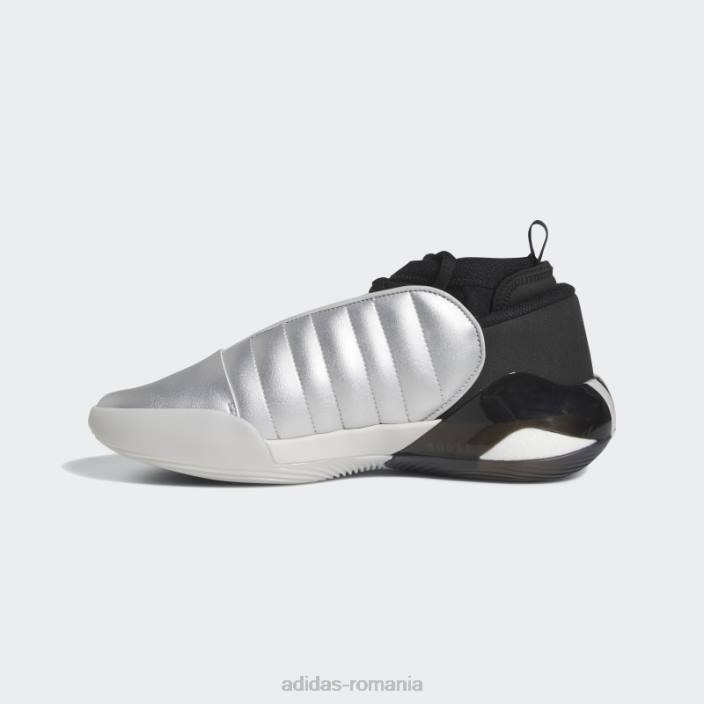 Adidas argintiu intari volum 7 pantofi bărbați argintiu/negru/gri 2JBN4630
