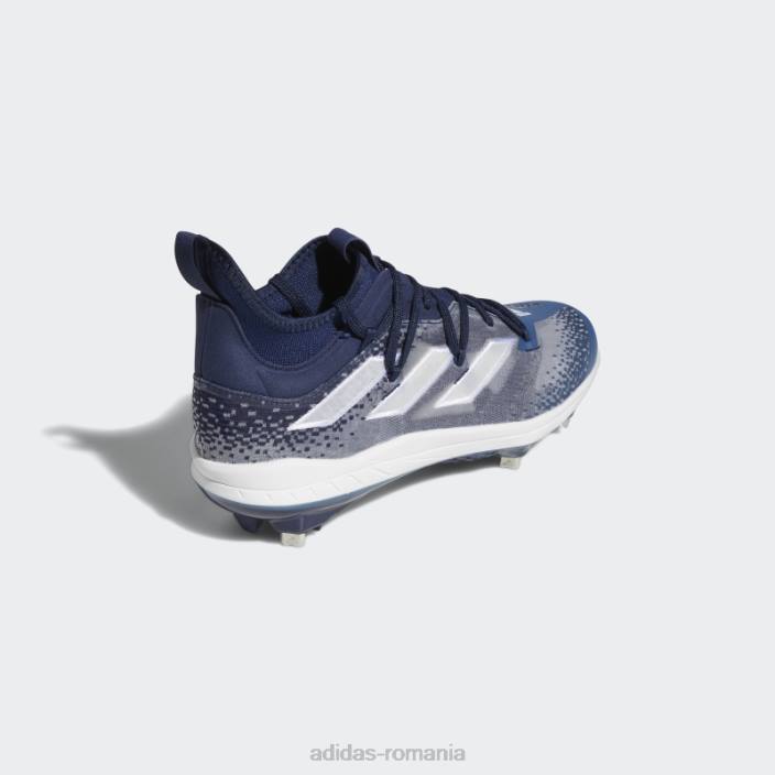 Adidas adizero afterburner nwv cleats bleumarin bărbați bleumarin/alb/otel 2JBN20107