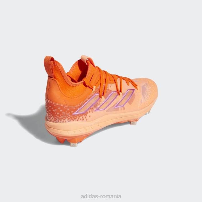 Adidas adizero afterburner nwv cleats portocalii bărbați portocaliu/portocaliu fascicul/liliac 2JBN20114
