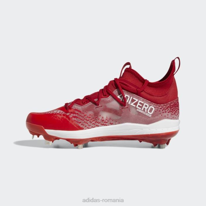Adidas adizero afterburner nwv cleats roșii bărbați rosu alb 2JBN20108