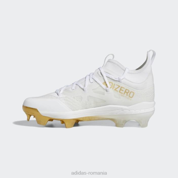 Adidas alb adizero afterburner nwv tpu bărbați alb/auriu metalic 2JBN20110