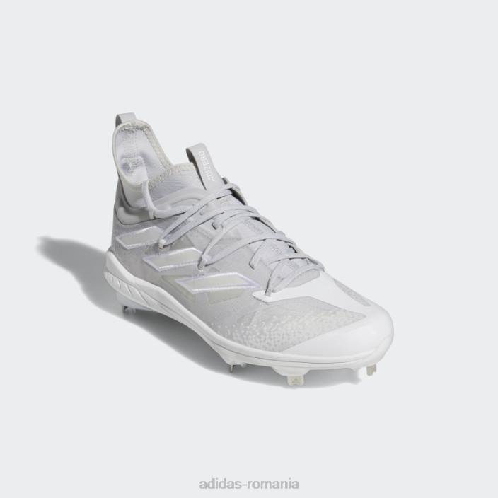 Adidas gri deschis adizero afterburner nwv cramps bărbați gri deschis/alb 2JBN20105