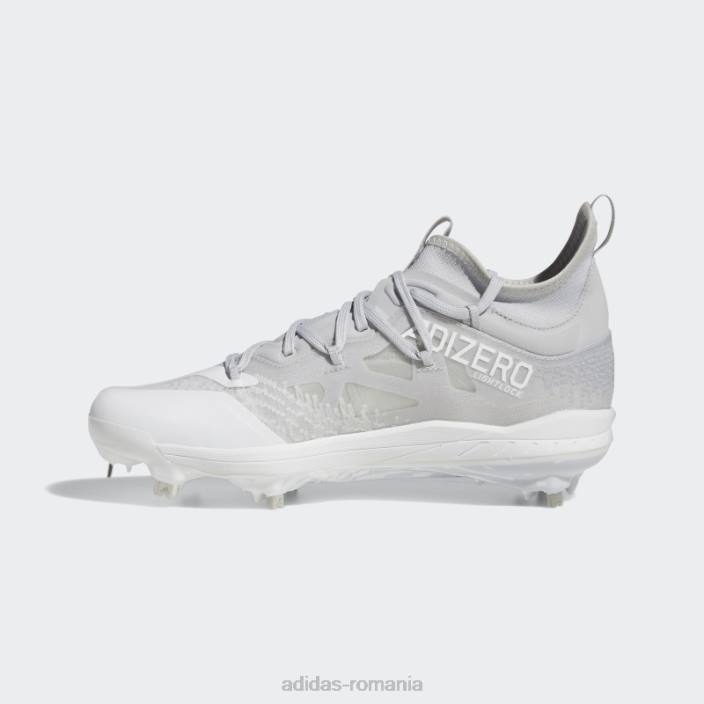 Adidas gri deschis adizero afterburner nwv cramps bărbați gri deschis/alb 2JBN20105