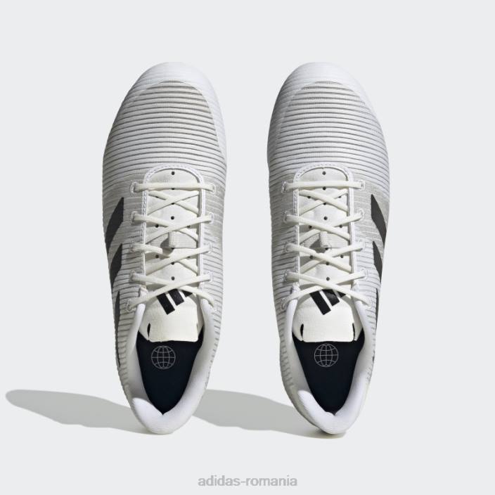 Adidas pantof alb pentru ciclism rutier 2.0 adidas bărbați alb/negru/gri 2JBN12597