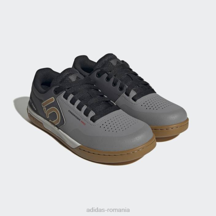 Adidas Five Ten Freerider Pro pantofi pentru mountain bike adidas gri bărbați gri/bronz/negru 2JBN4260