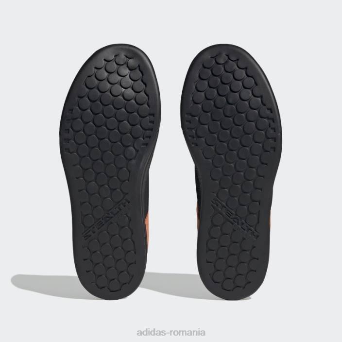 Adidas black five ten freerider mountain bike pantofi moda bărbați negru/alb/portocaliu 2JBN4319