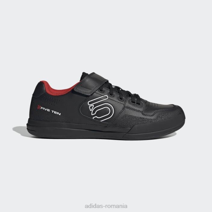 Adidas cinci zece pantofi de mountain bike hellcat alb fierbinte bărbați alb negru 2JBN257