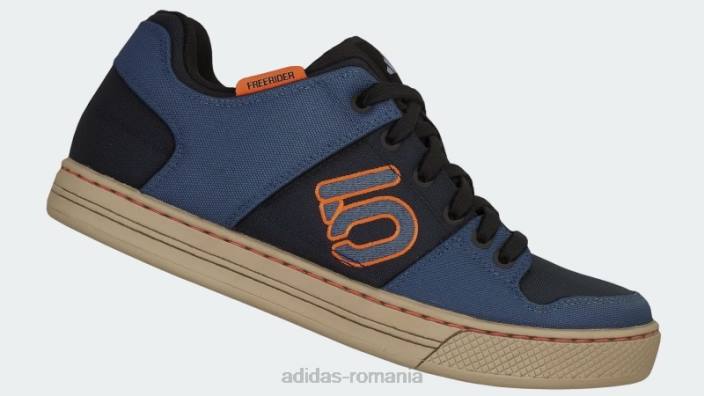 Adidas five ten freerider canvas mountain bike pantofi cerneală bărbați cerneală/oțel/portocaliu 2JBN4639