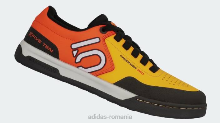 Adidas five ten freerider pro pantofi de mountain bike gold bărbați auriu/alb/portocaliu 2JBN12764