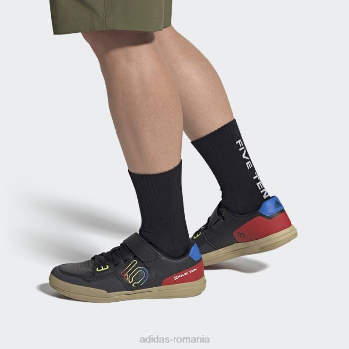 Adidas five ten hellcat pantofi de mountain bike negri bărbați negru/rosu 2JBN4802