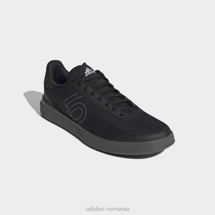Adidas five ten sleuth dlx canvas pantofi pentru mountain bike adidas negru bărbați negru/gri/alb 2JBN12606