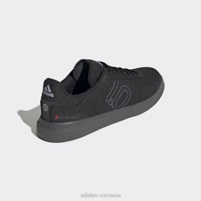 Adidas five ten sleuth dlx canvas pantofi pentru mountain bike adidas negru bărbați negru/gri/alb 2JBN12606