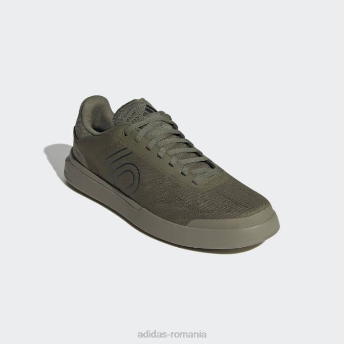 Adidas olive five ten sleuth dlx canvas mountain bike pantofi bărbați măsliniu/negru/verde orbită 2JBN4686