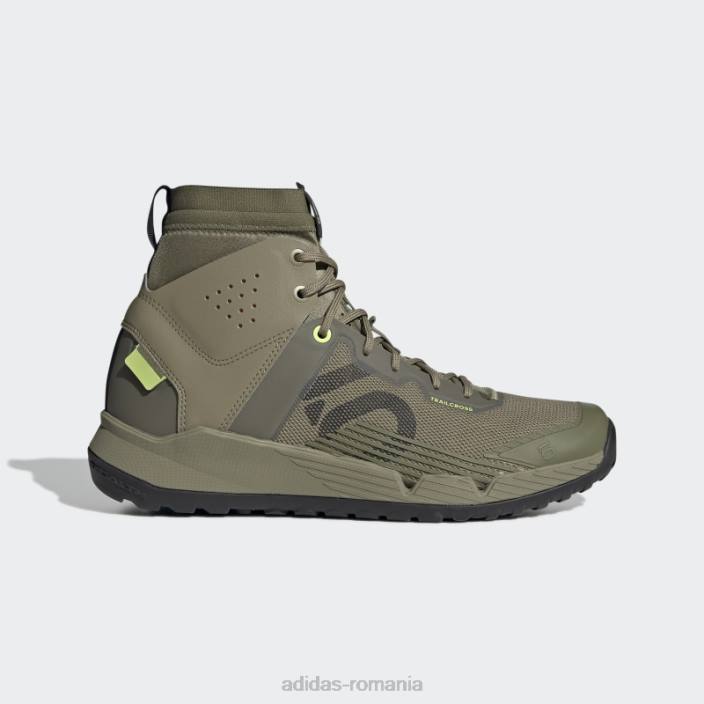 Adidas orbit green five ten trail cross mid pro pantofi mountain bike bărbați orbita verde/negru/var 2JBN4312