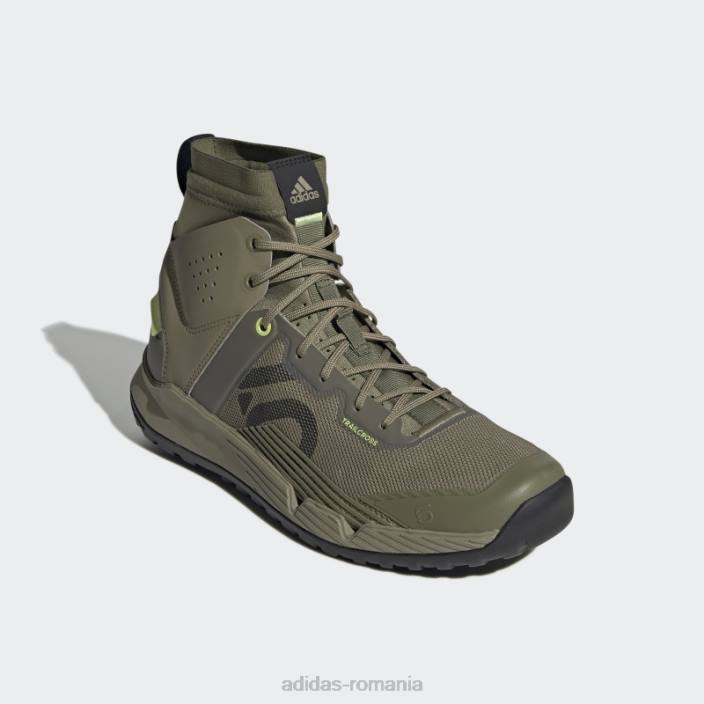 Adidas orbit green five ten trail cross mid pro pantofi mountain bike bărbați orbita verde/negru/var 2JBN4312