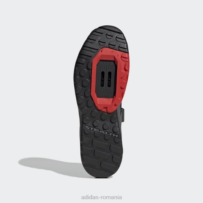 Adidas red five ten trailcross clip-in pantofi mountain bike moda bărbați negru/gri/rosu 2JBN4447