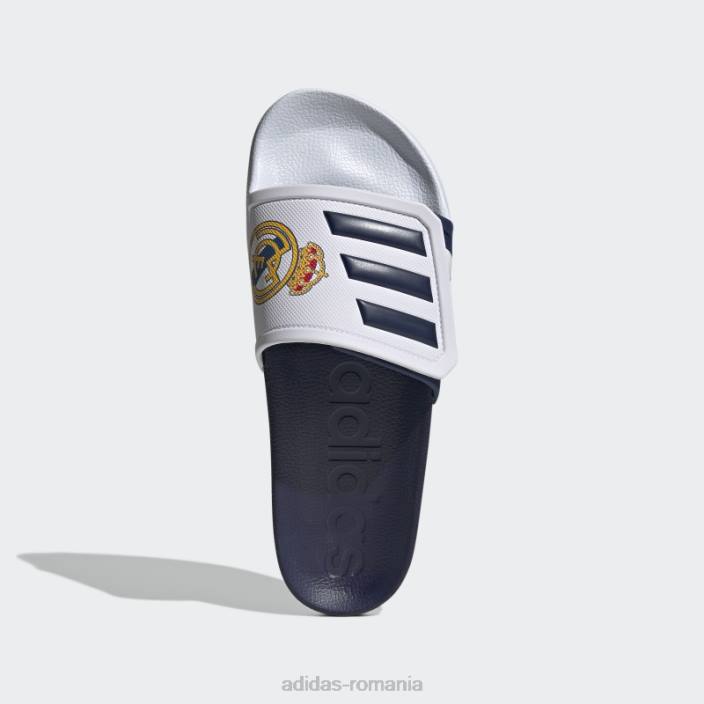 Adidas adilette tnd diapozitive albastru închis bărbați alb/albastru închis 2JBN20038