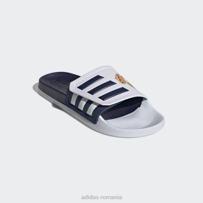 Adidas adilette tnd diapozitive albastru închis bărbați alb/albastru închis 2JBN20038