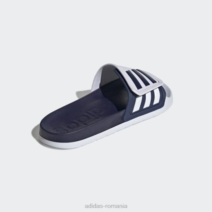 Adidas adilette tnd diapozitive albastru închis bărbați alb/albastru închis 2JBN20038