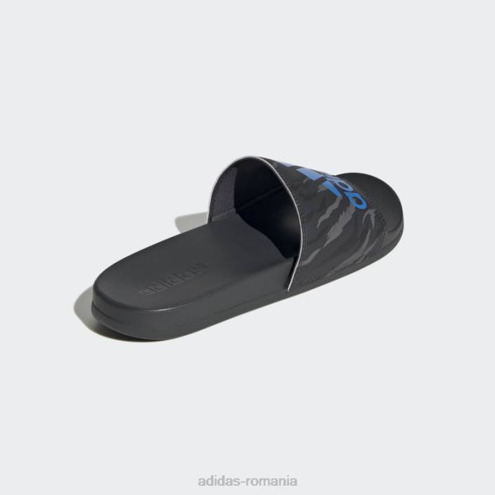 Adidas carbon adilette sandale confort adidas bărbați carbon/blue rush 2JBN20037