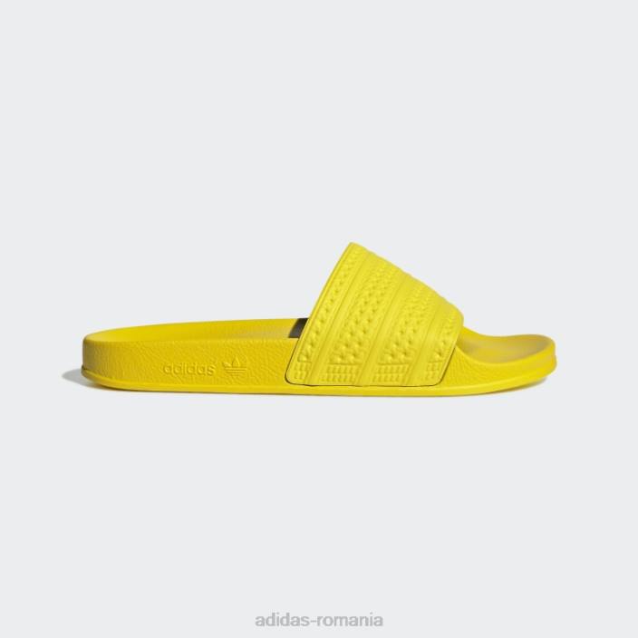 Adidas diapozitive adilette galben/negru bărbați galben/negru 2JBN20022